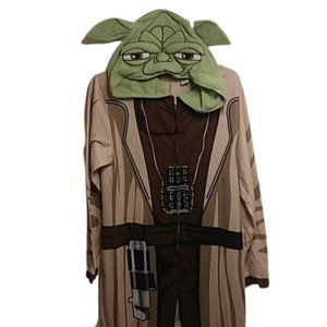 Star Wars  Grogu Hooded Onesie Pajama Size  Small